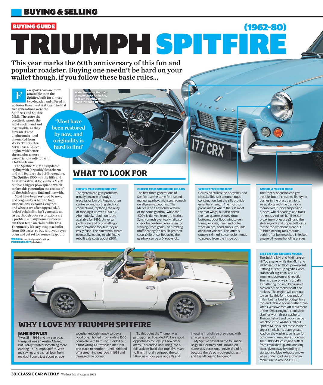Classic Car Weekly Preview Pages