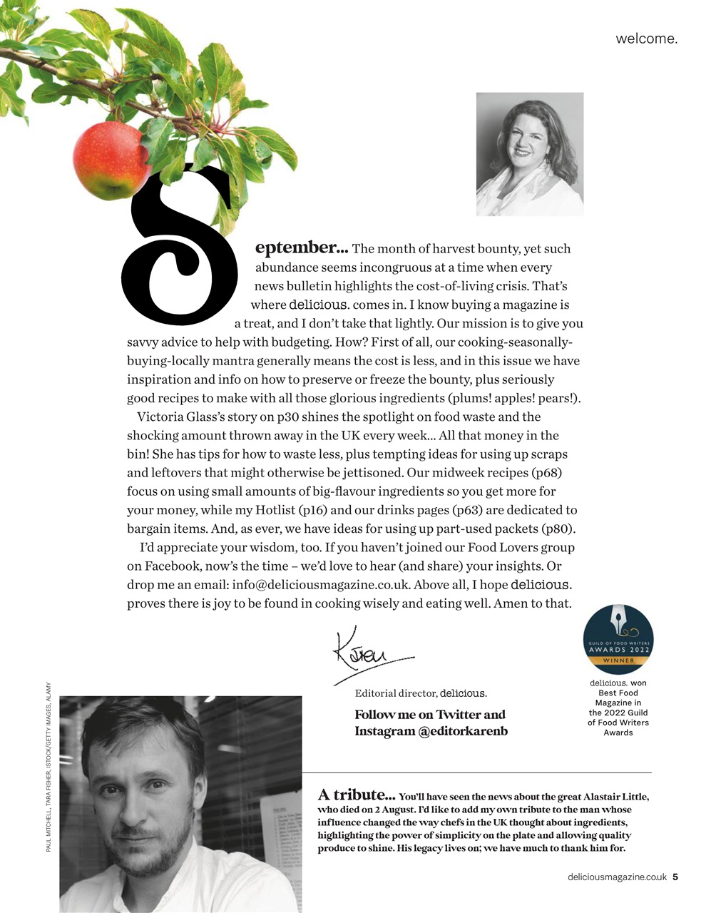 delicious. Magazine Preview Pages