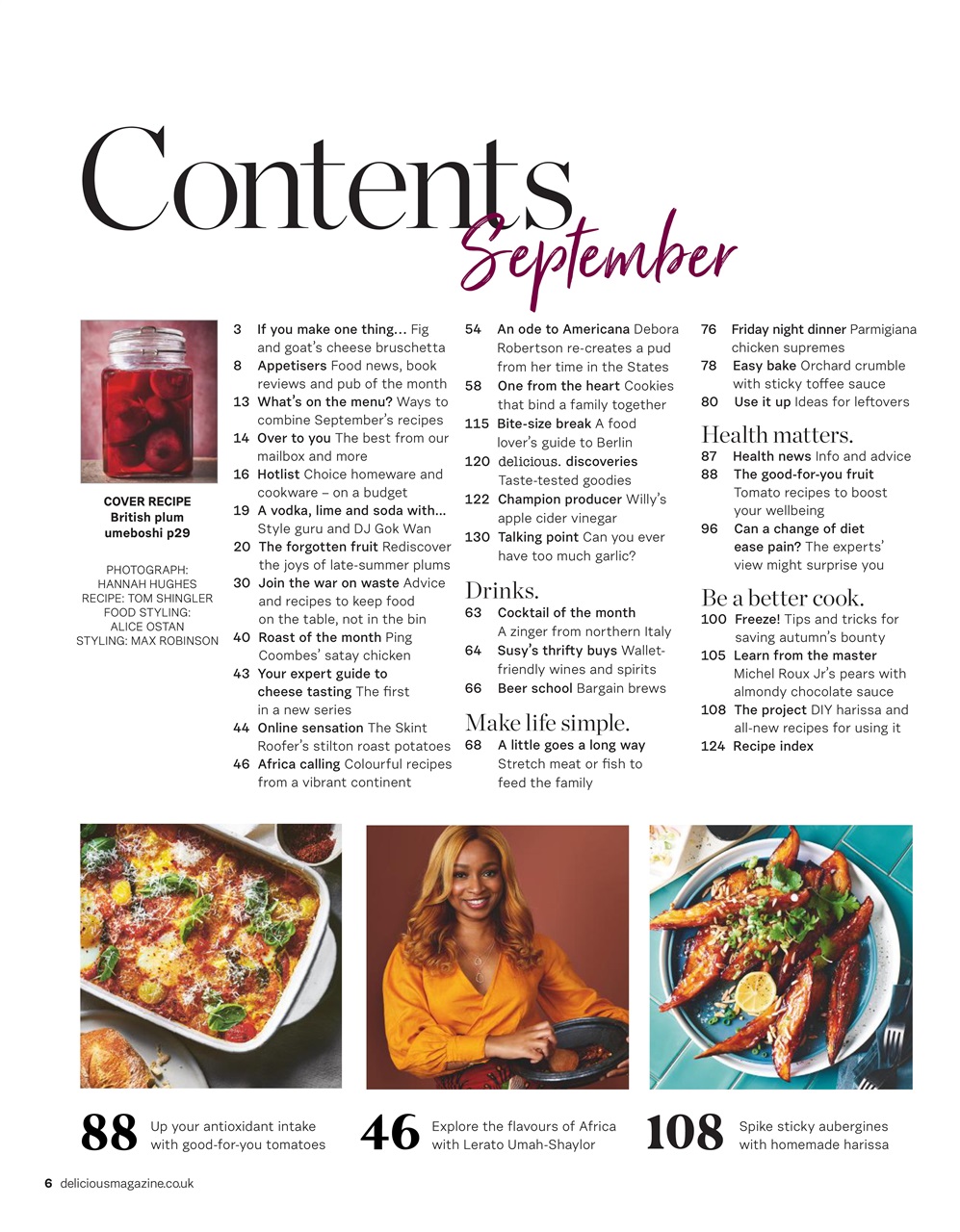 delicious. Magazine Preview Pages