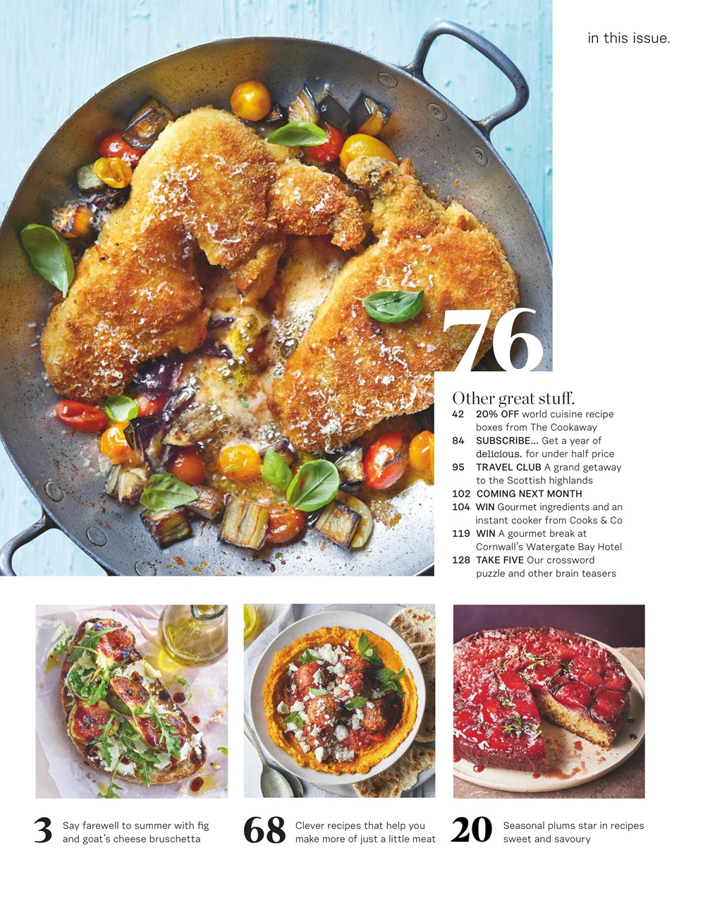 delicious. Magazine Preview Pages