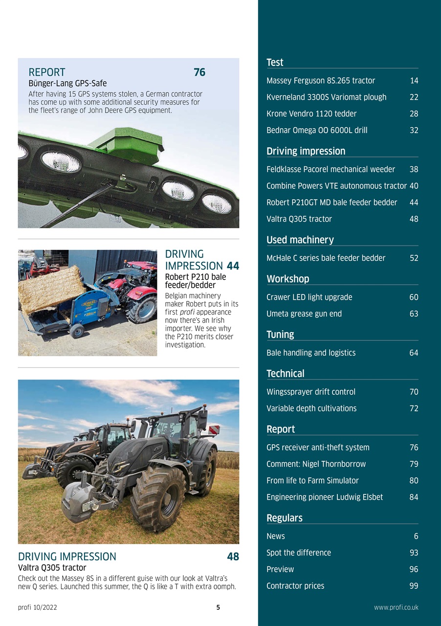 Profi International Preview Pages