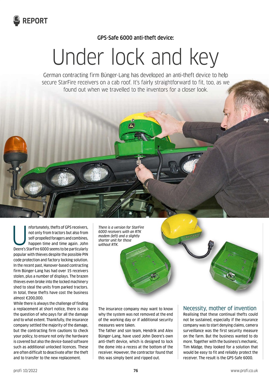 Profi International Preview Pages