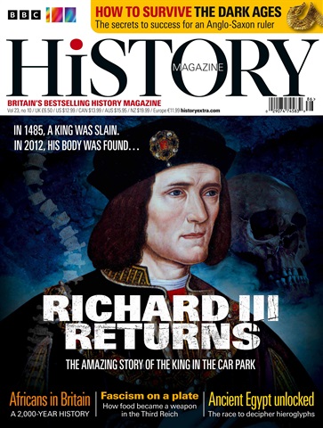 BBC History Magazine issue Oct-22