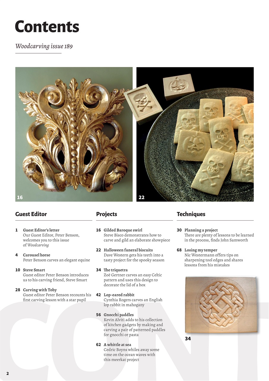 Woodcarving Preview Pages