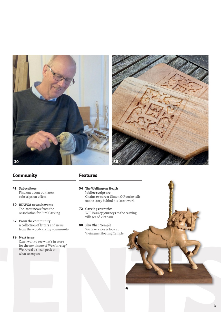 Woodcarving Preview Pages