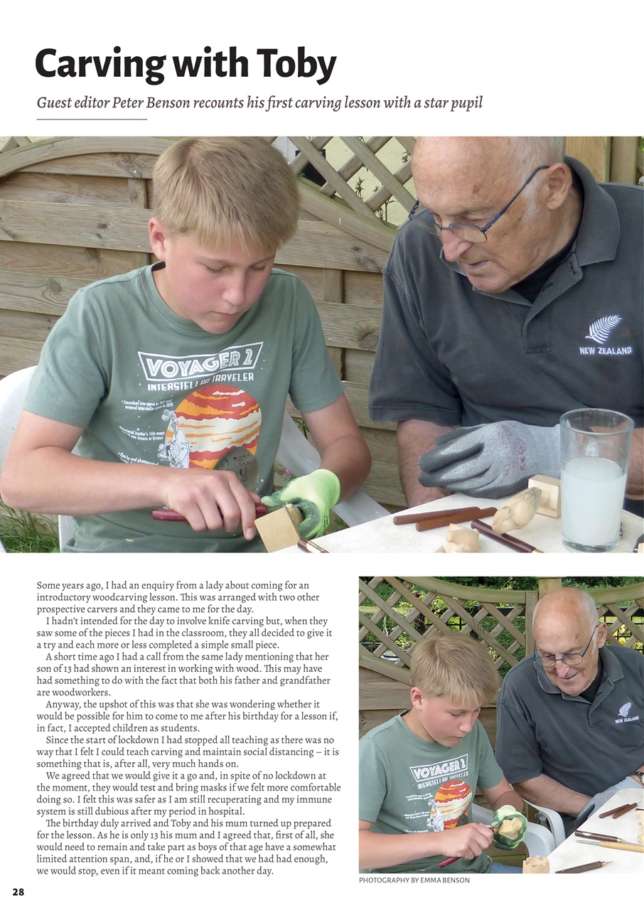 Woodcarving Preview Pages