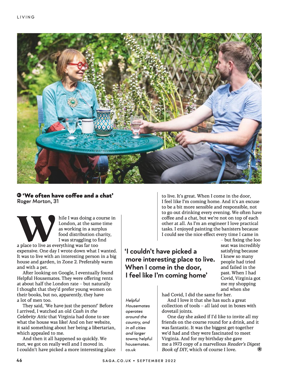 Saga Magazine Preview Pages