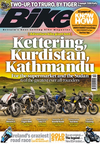Bike issue  Oct 22