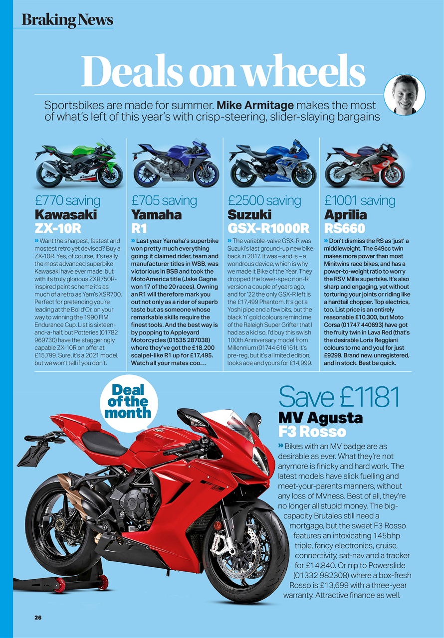 Bike Preview Pages