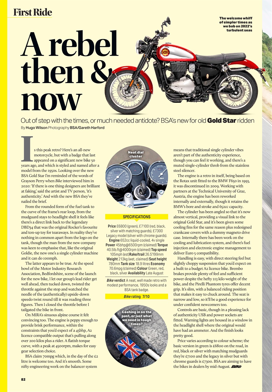 Bike Preview Pages