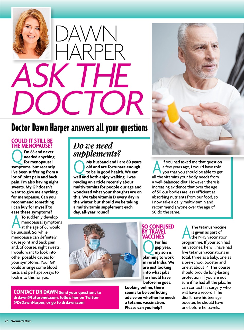 Woman's Own Preview Pages