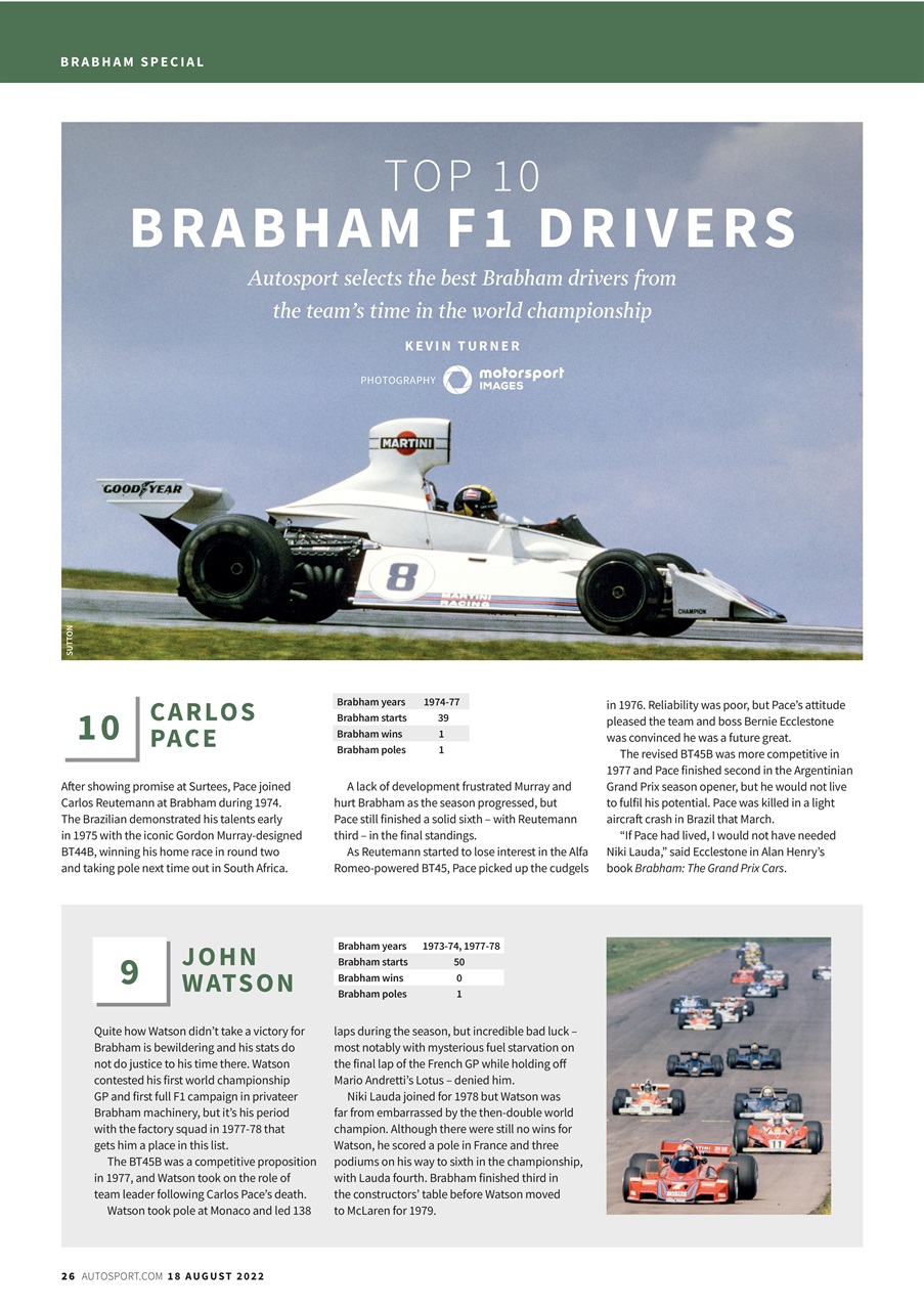 Autosport Preview Pages