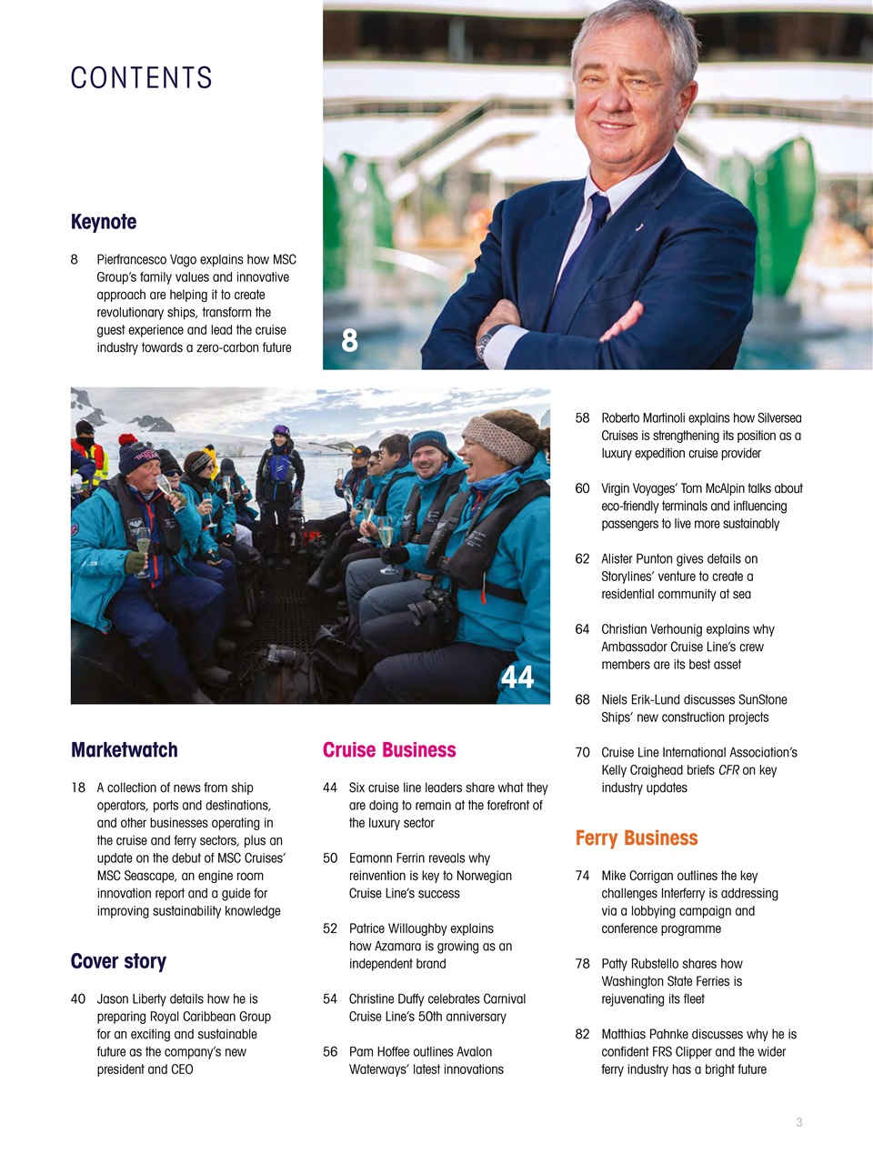 Cruise & Ferry Preview Pages