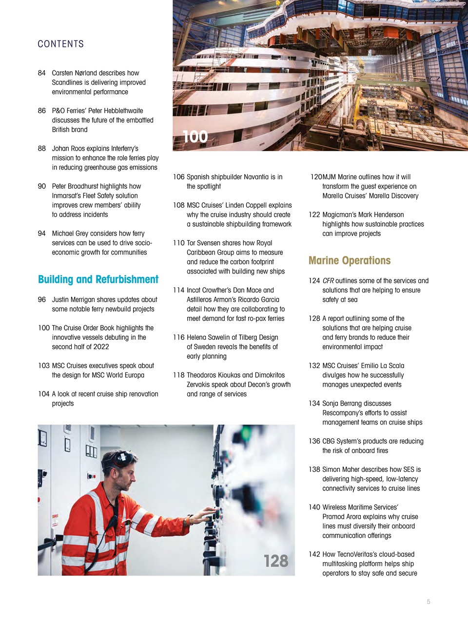 Cruise & Ferry Preview Pages