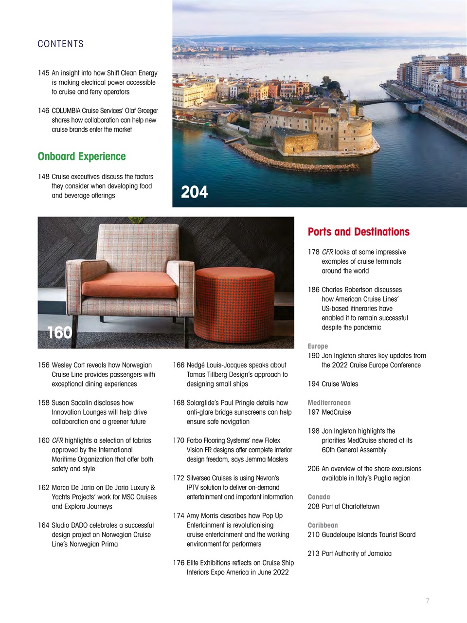 Cruise & Ferry Preview Pages