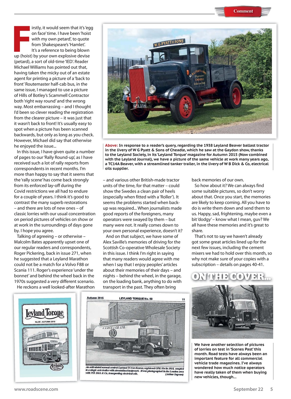 Vintage Roadscene Preview Pages