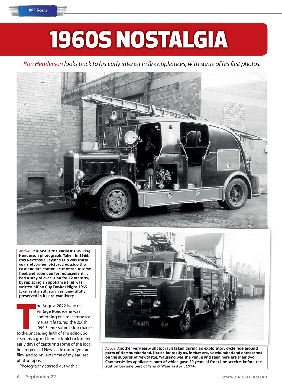 Vintage Roadscene Preview Pages