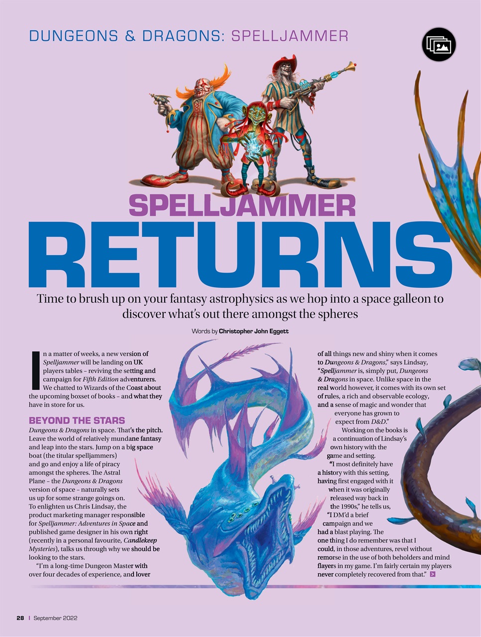 Tabletop Gaming Preview Pages