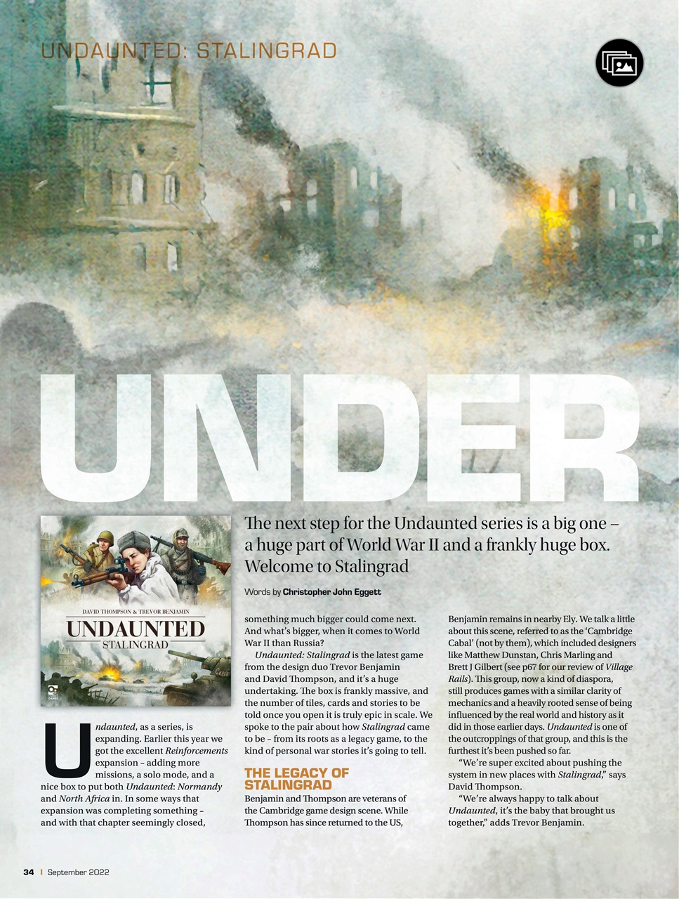 Tabletop Gaming Preview Pages