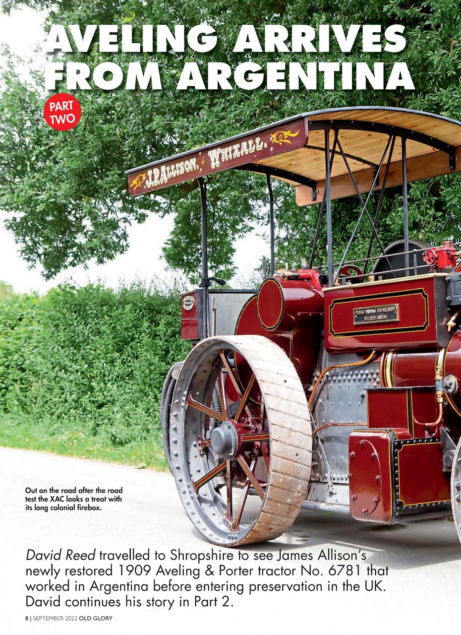 Old Glory Magazine Preview Pages