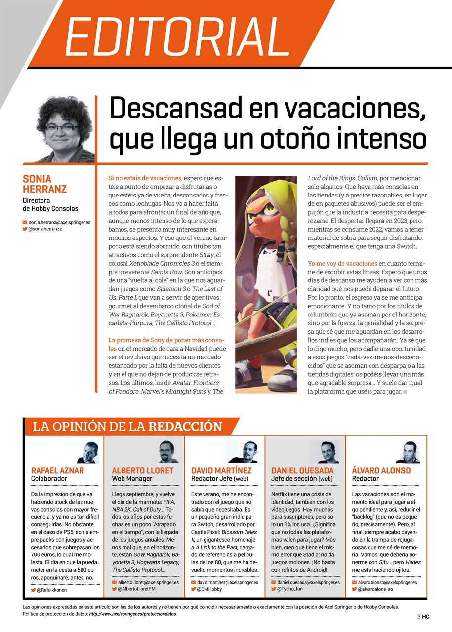 Hobby Consolas Preview Pages