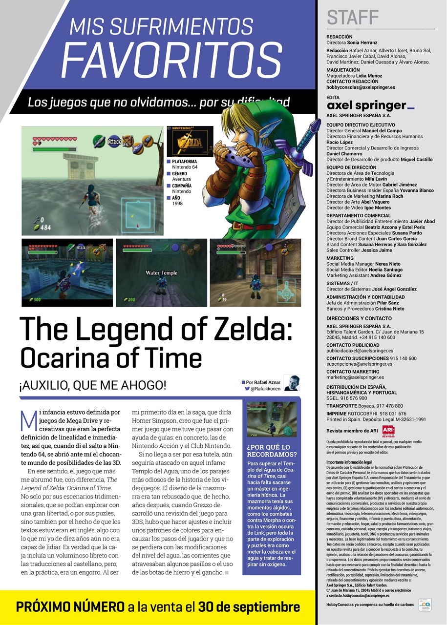 Hobby Consolas Preview Pages