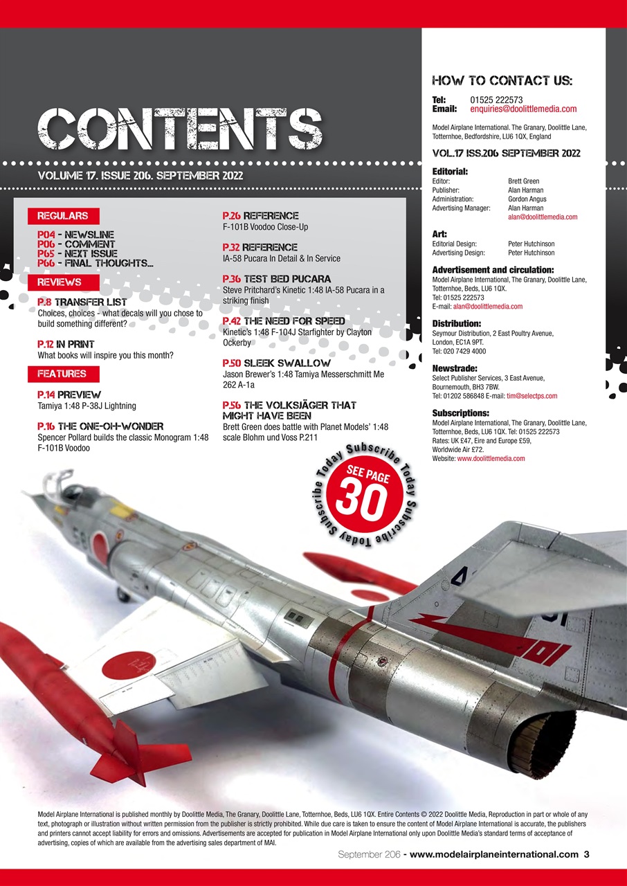 Model Airplane International Preview Pages
