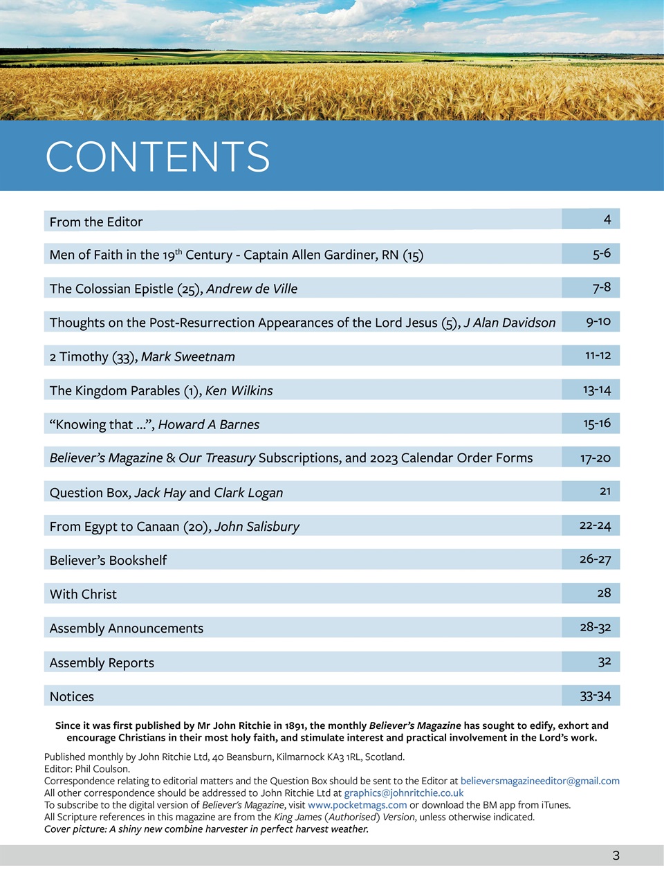 Believer Magazine Preview Pages