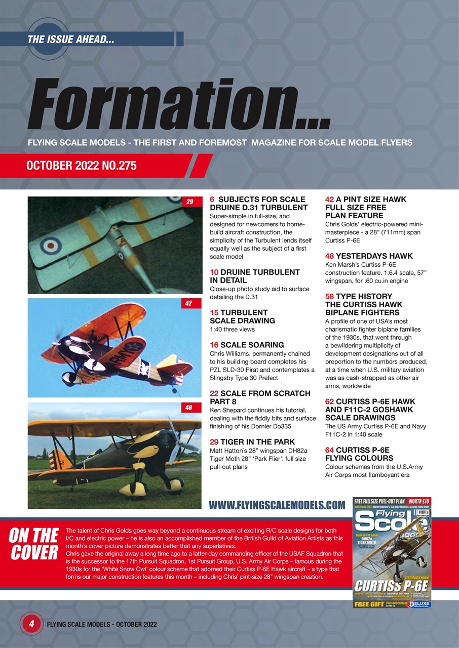 Radio Control Model Flyer Preview Pages