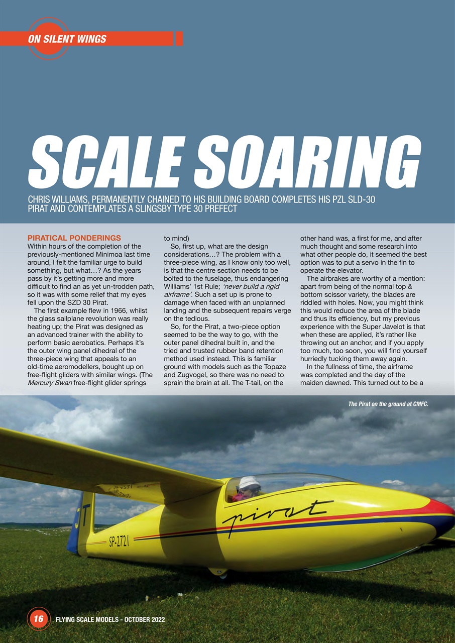 Radio Control Model Flyer Preview Pages