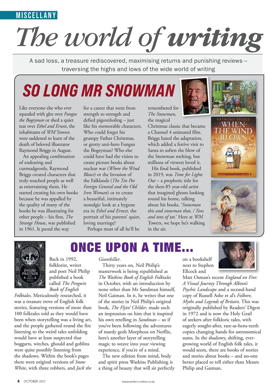 Writing Magazine Preview Pages