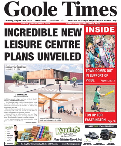Goole Times issue Thursday, August 18th