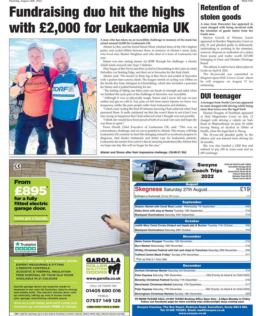 Goole Times Preview Pages