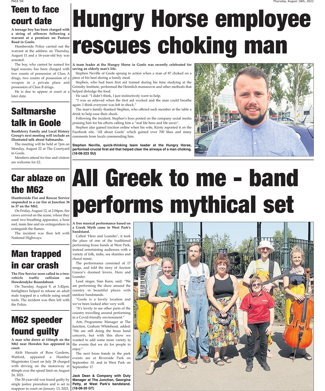 Goole Times Preview Pages