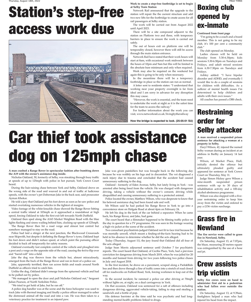 Selby Times Preview Pages