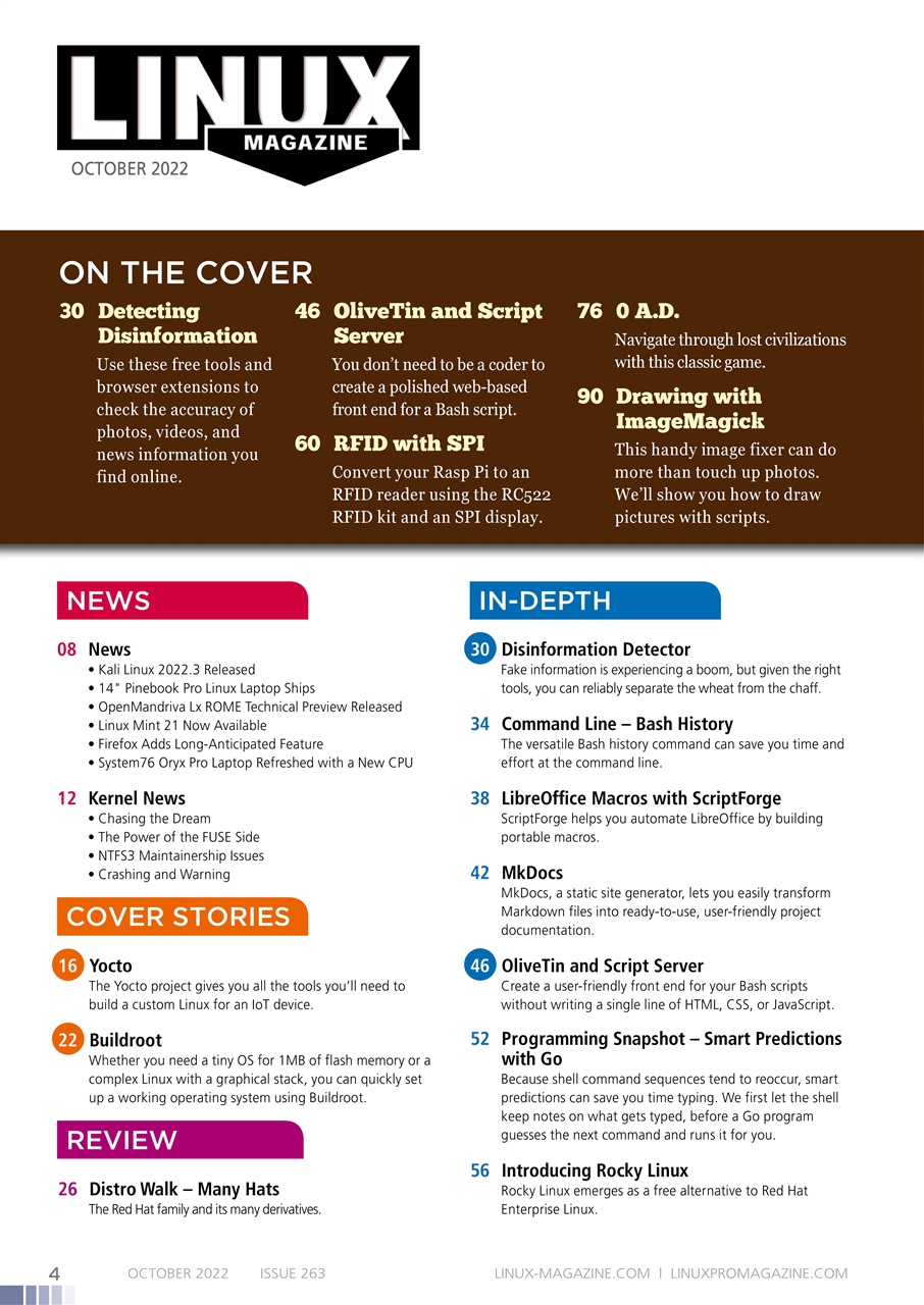 Linux Magazine Preview Pages