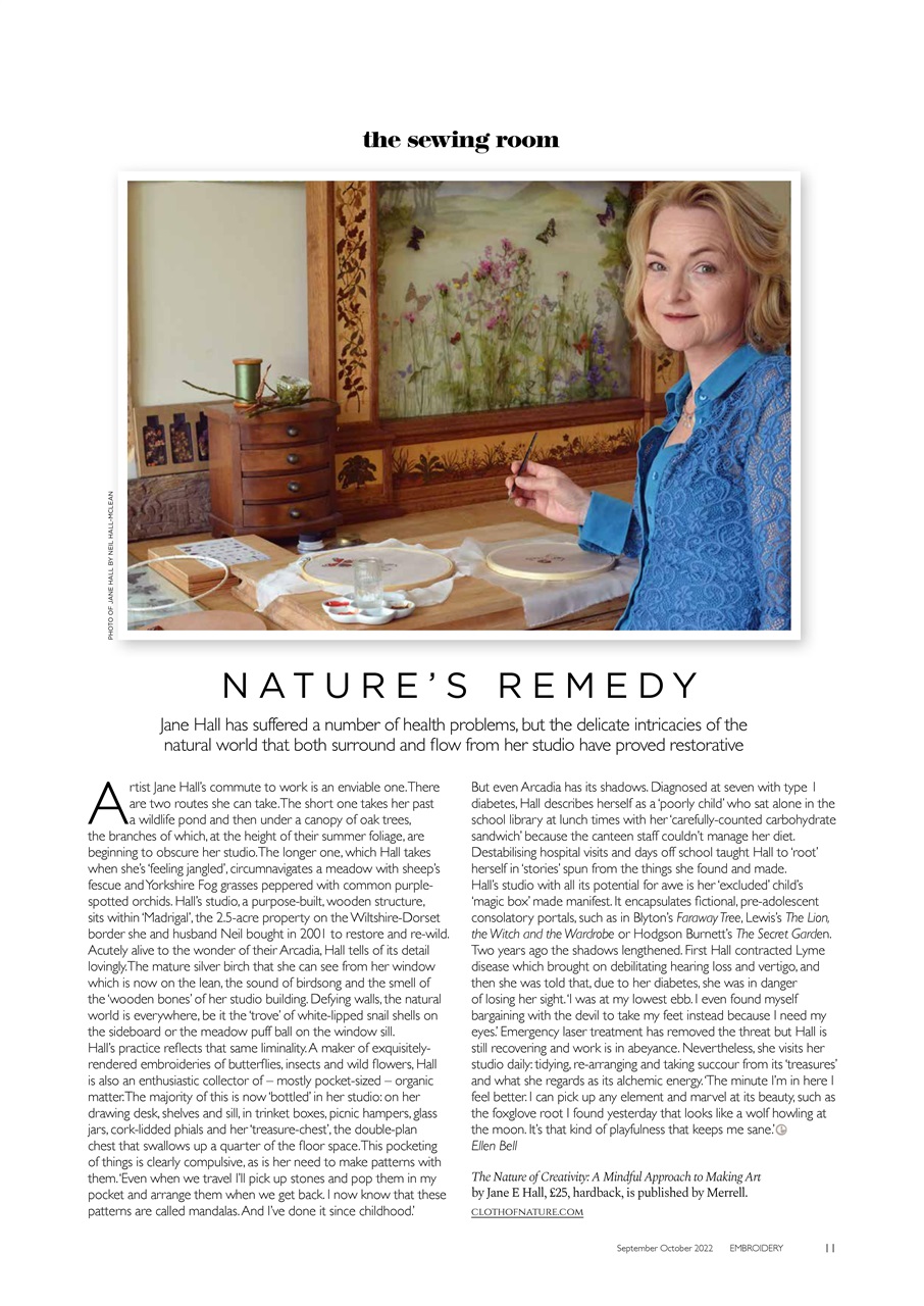 Embroidery Magazine Preview Pages