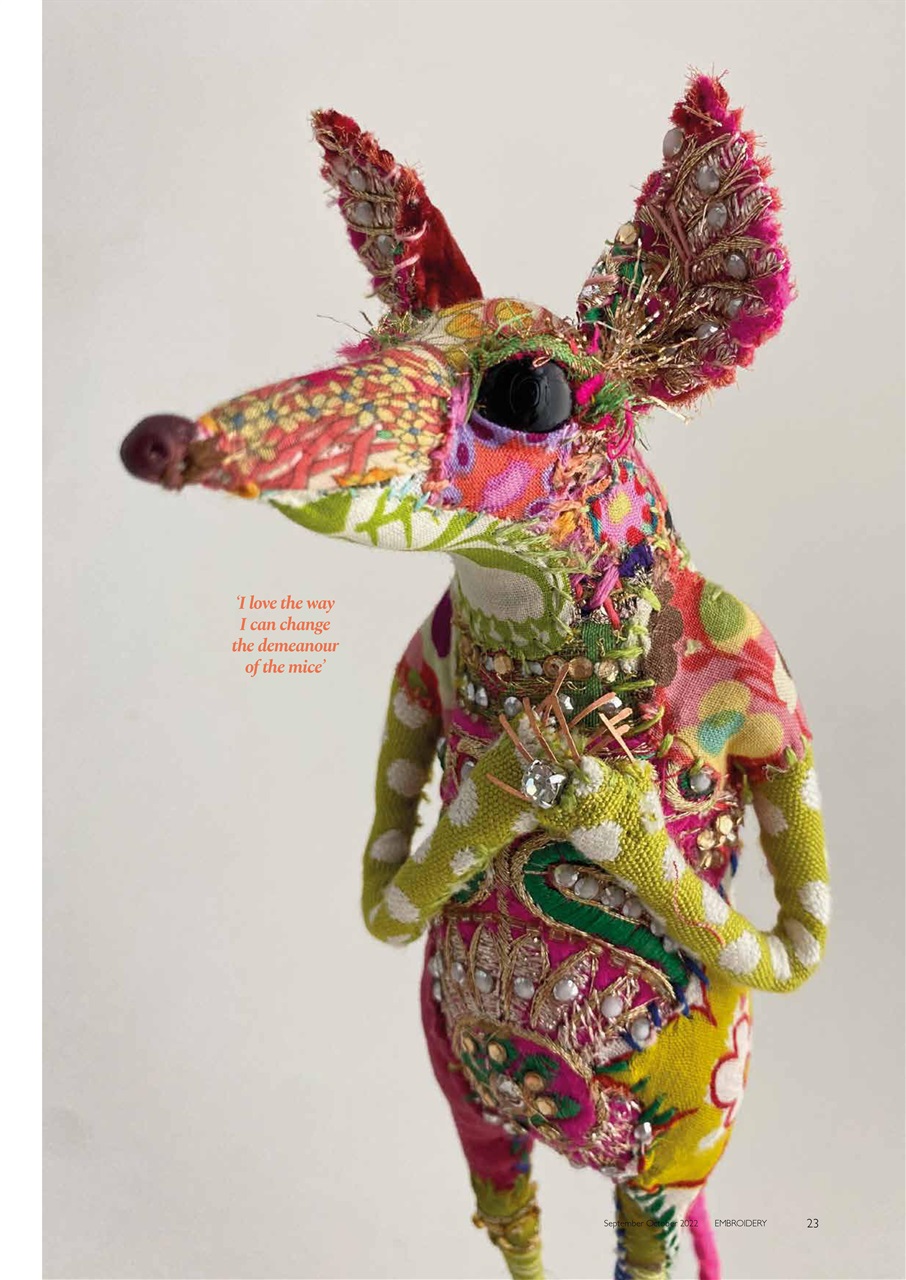 Embroidery Magazine Preview Pages