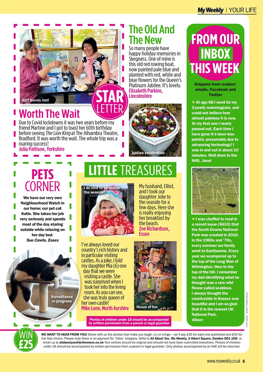 My Weekly Preview Pages