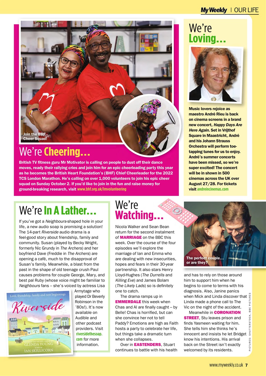 My Weekly Preview Pages