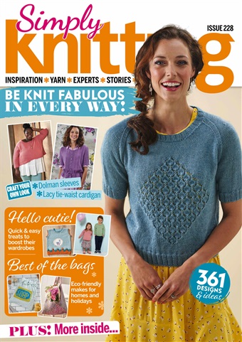 Simply Knitting issue October 2022