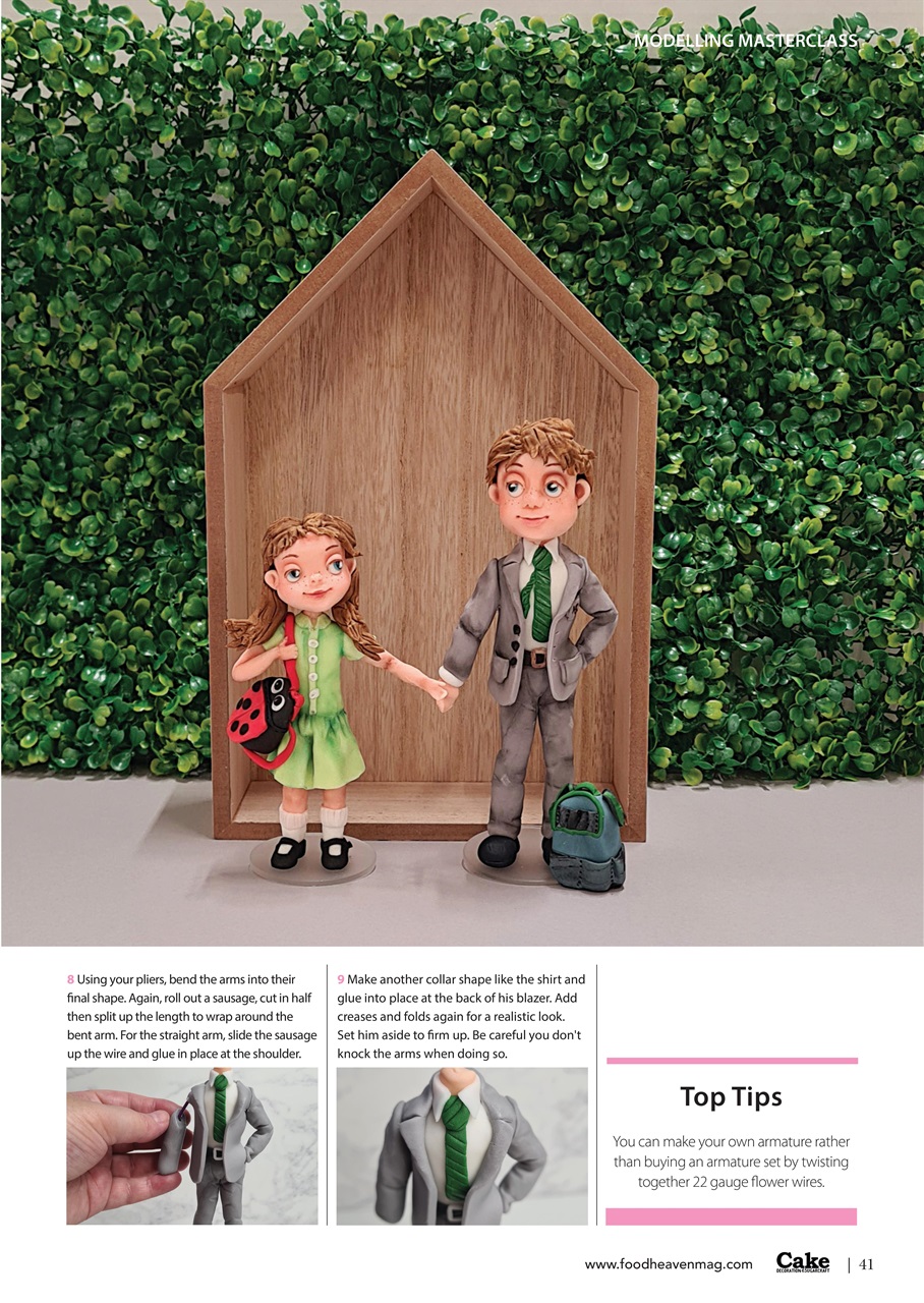 Cake Decoration & Sugarcraft Magazine Preview Pages