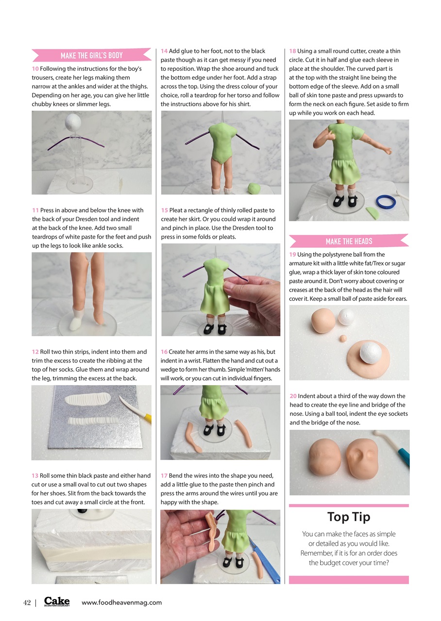 Cake Decoration & Sugarcraft Magazine Preview Pages