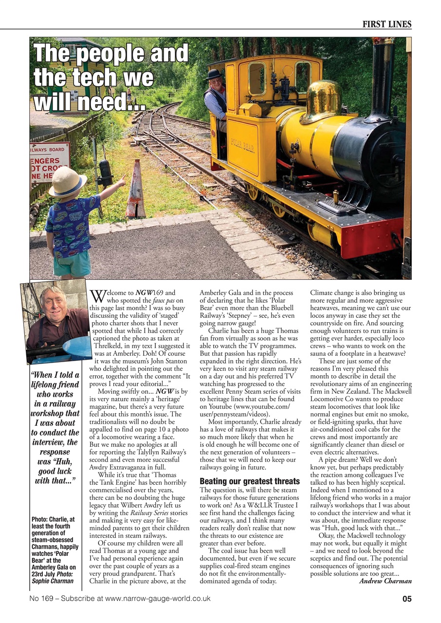 Narrow Gauge World Preview Pages