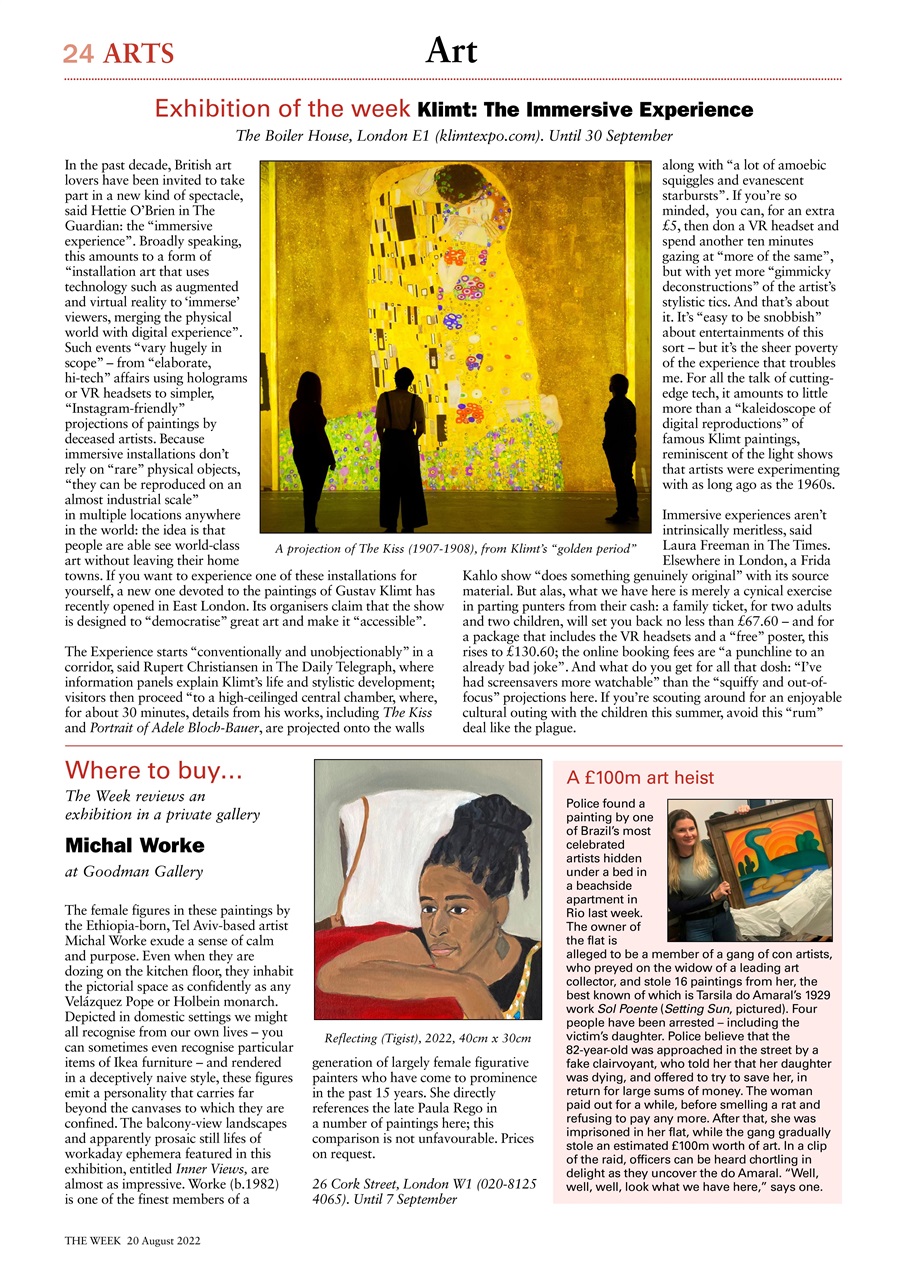 The Week Preview Pages