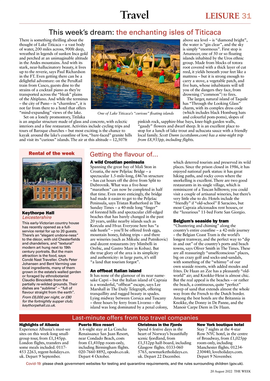 The Week Preview Pages