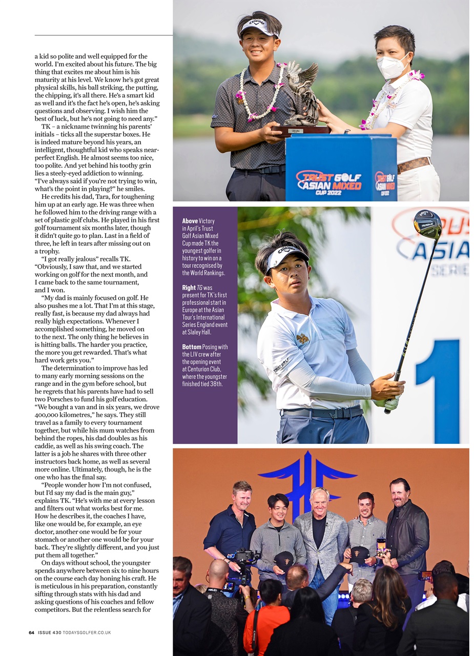 Today's Golfer Preview Pages