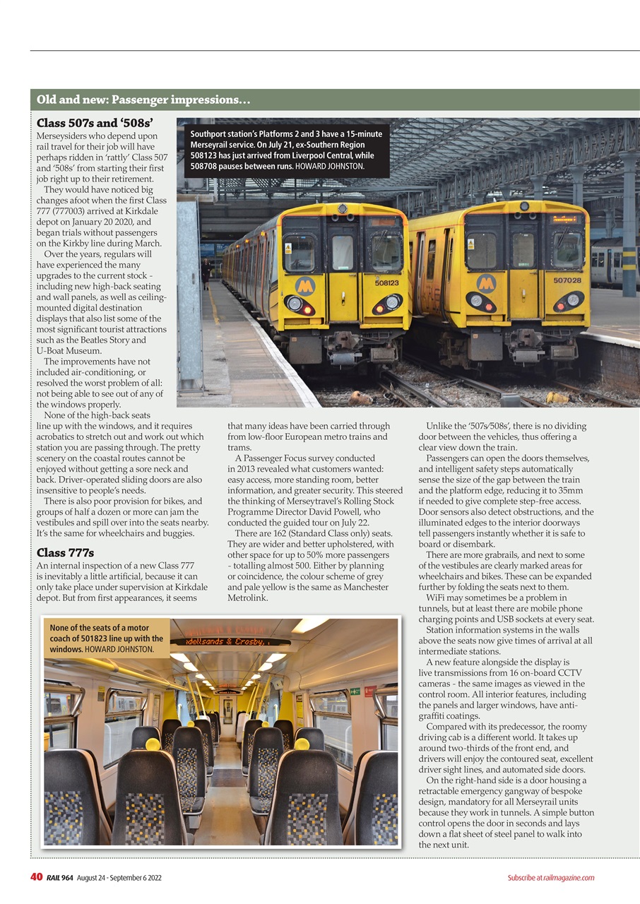 Rail Preview Pages