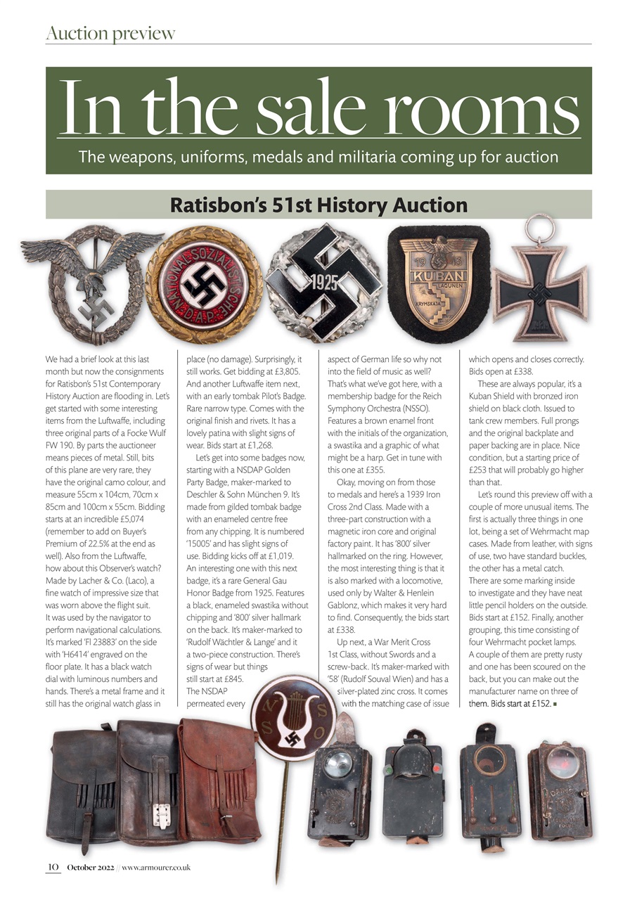 The Armourer Preview Pages