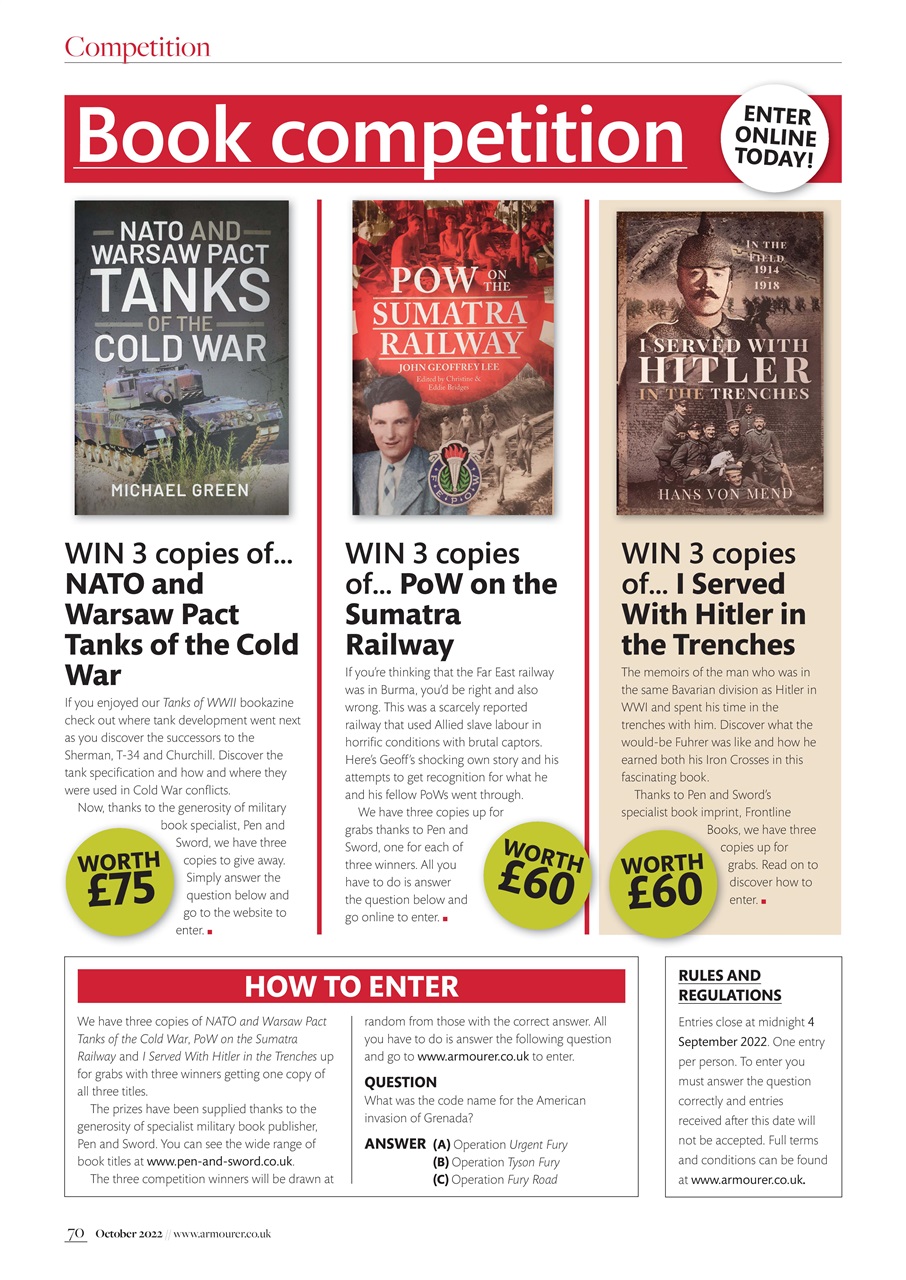 The Armourer Preview Pages